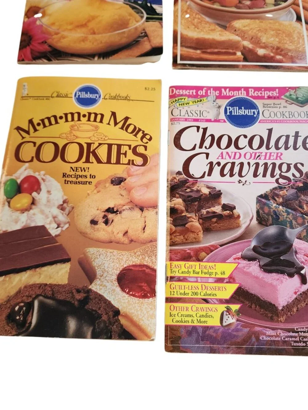 Pillsbury Classic Cookbooks lot of 12 baking soups cookies Fast Meals